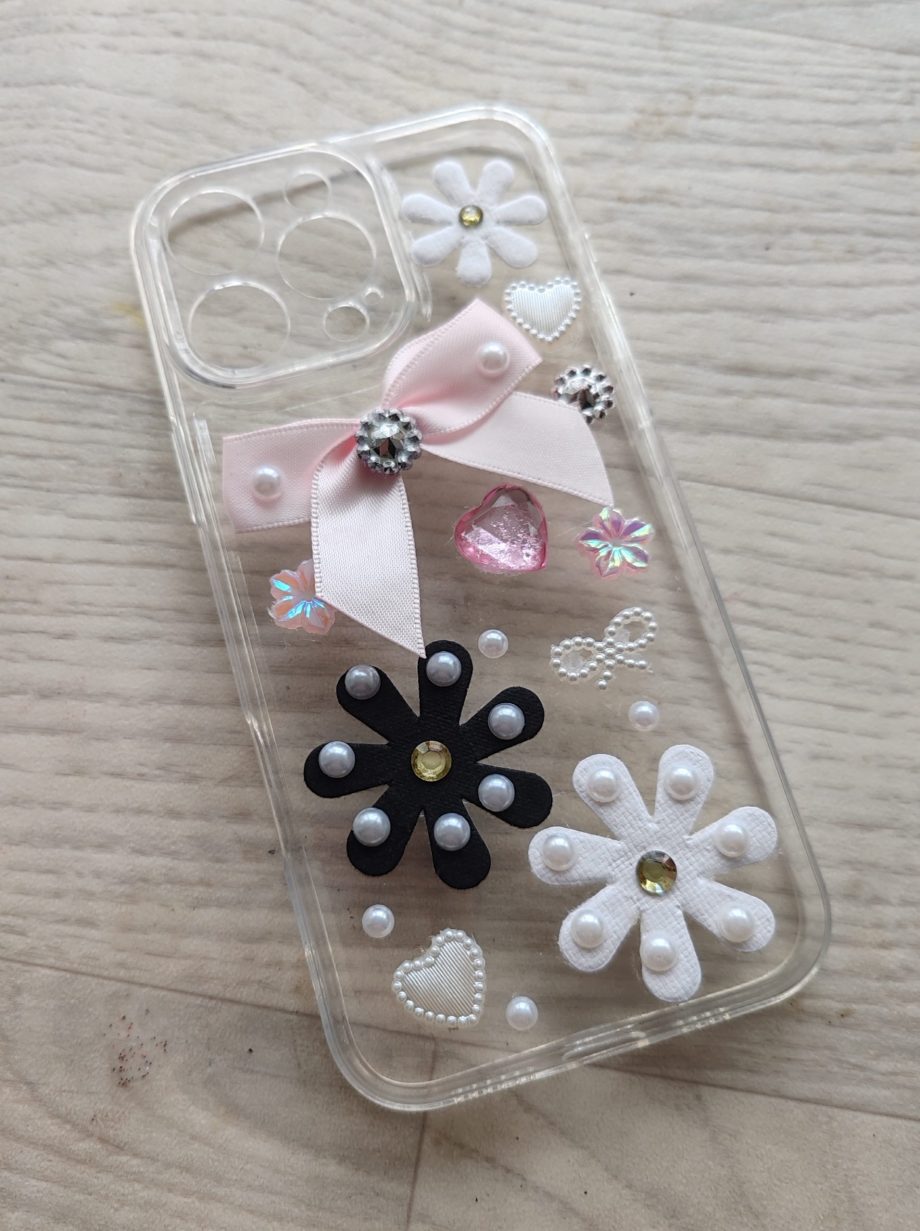 iPhone 16 Pro Max Floral Bling Phone Case - Image 2